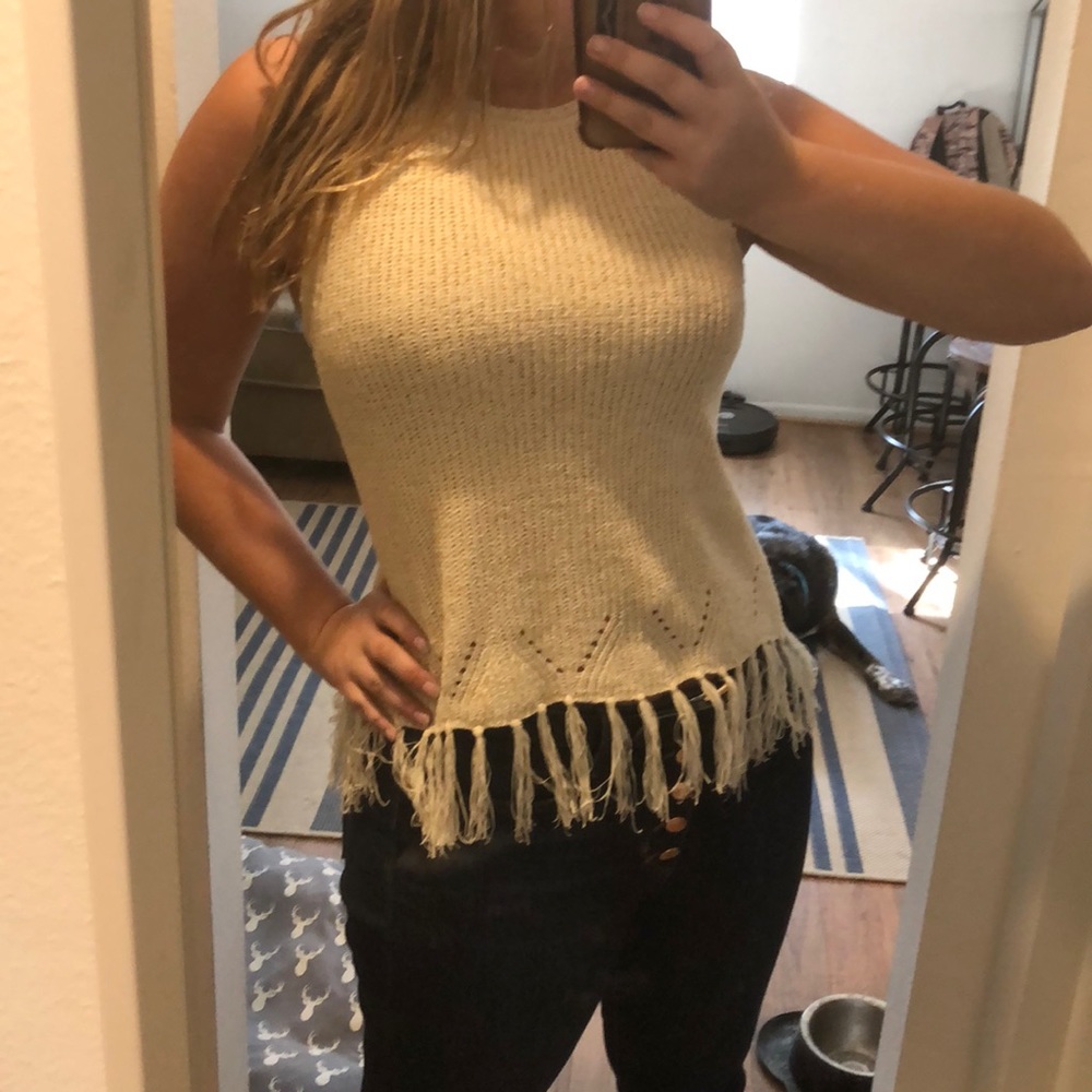 Adorable boho tank top